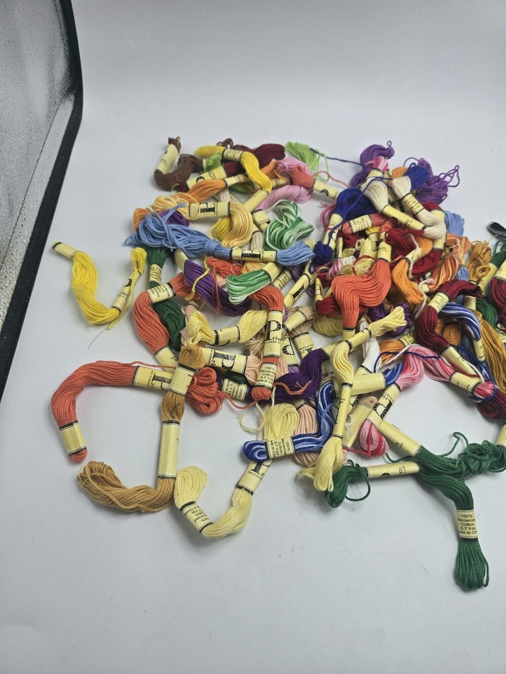 Lot Of Vintage PRISM 6 Strand FLOSS 100% Mercerized COTTON x Hand Embroidery